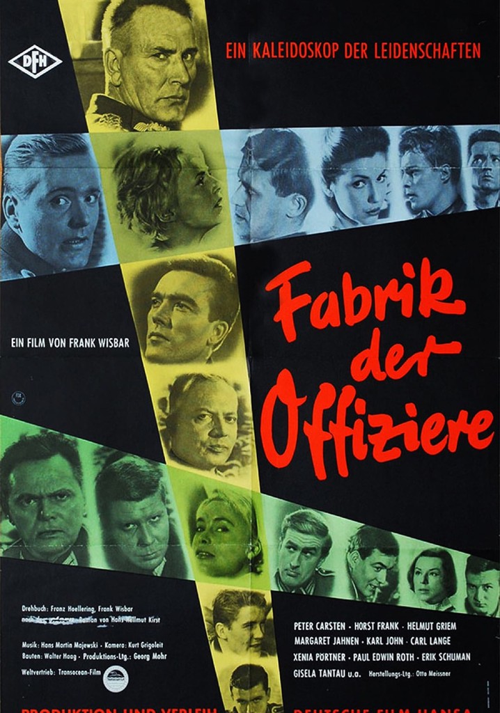 Fabrik der Offiziere poster