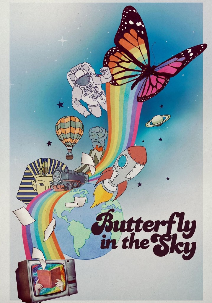 Butterfly in the Sky poster