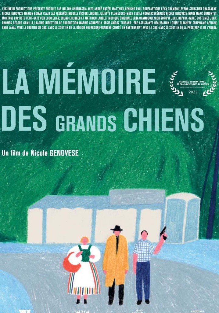 La mémoire des grands chiens poster