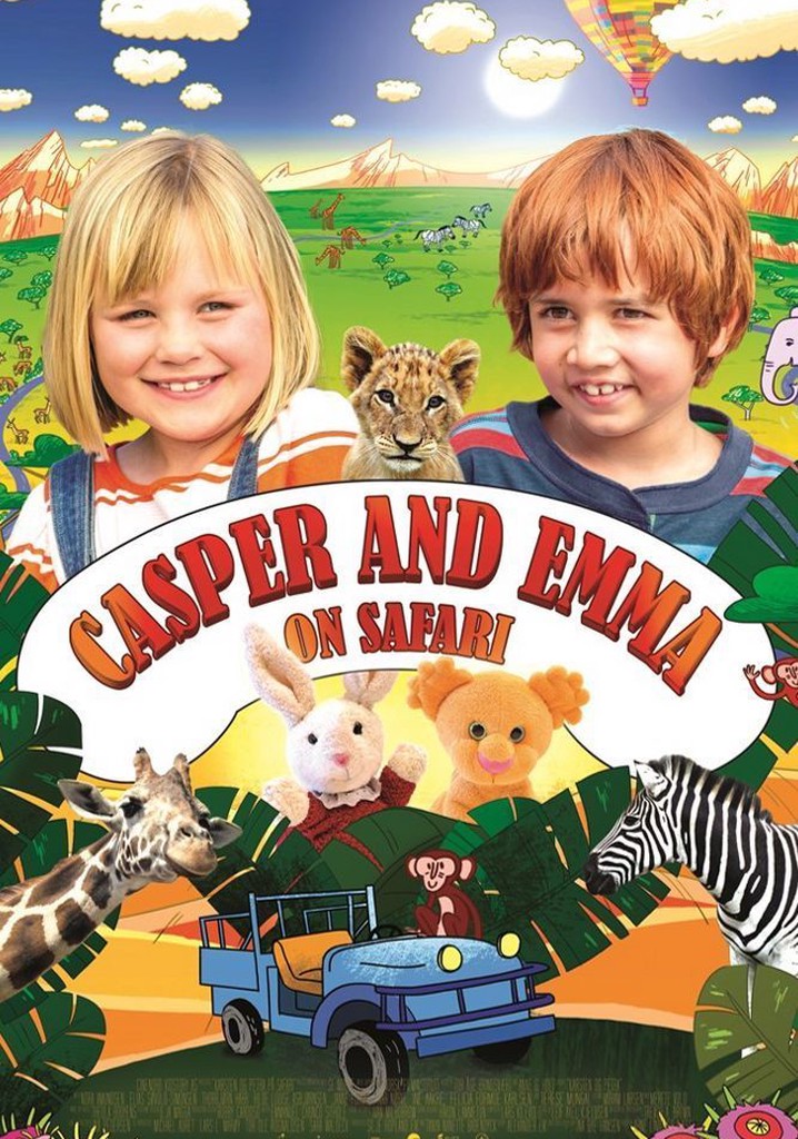 Casper and Emma on Safari poster