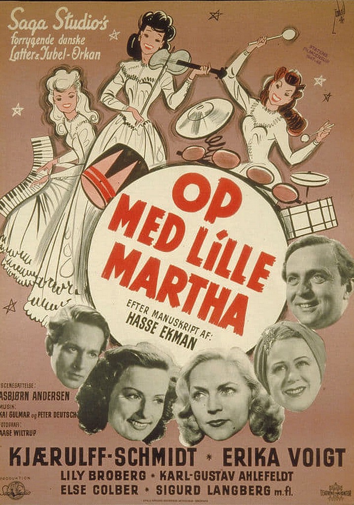 Op med lille Martha poster