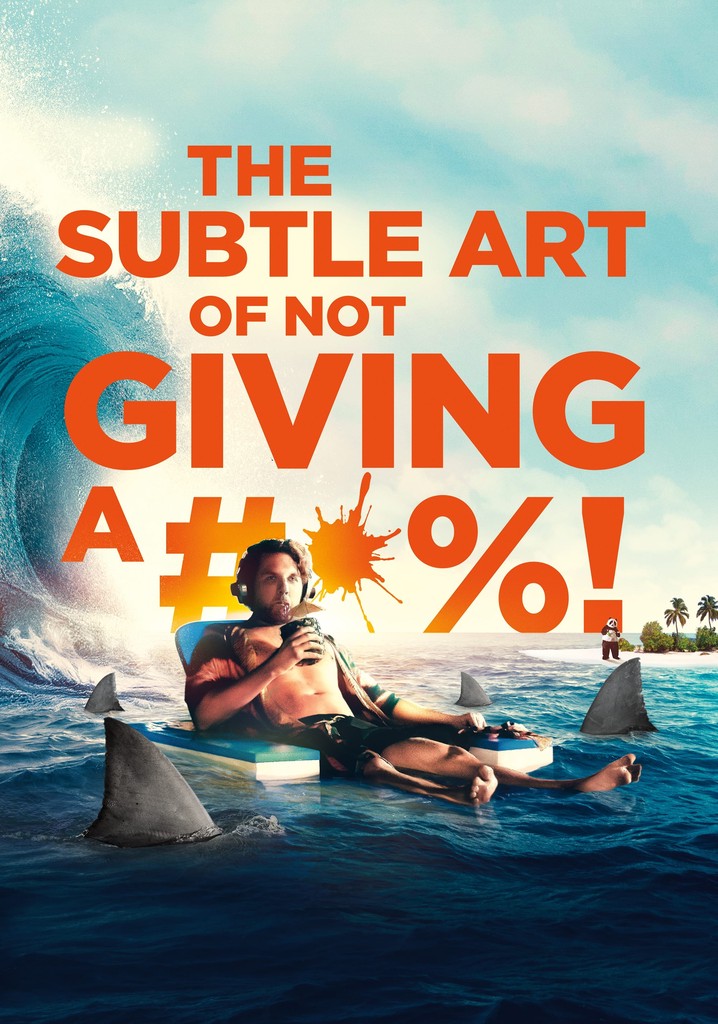 The Subtle Art of Not Giving a #@%! poster