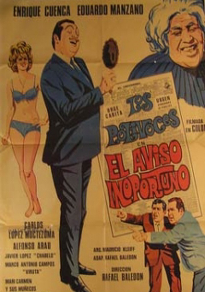 El aviso inoportuno poster
