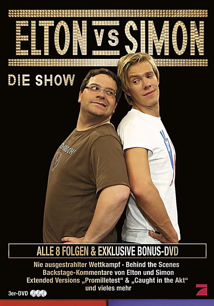 Elton vs Simon poster