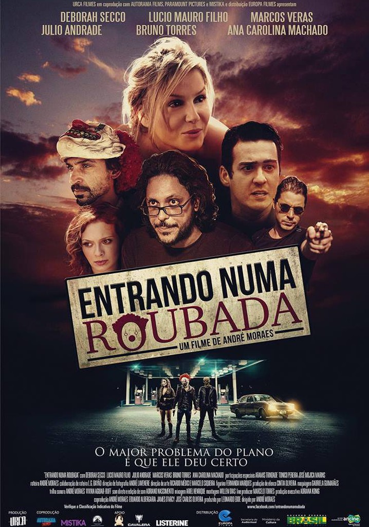 Entrando Numa Roubada poster