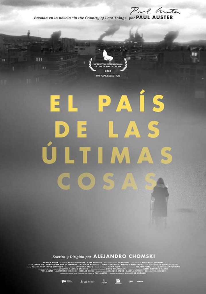 In the Country of Last Things poster