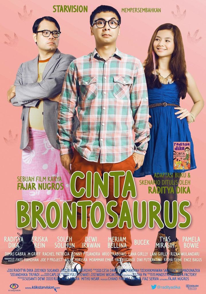Brontosaurus Love poster
