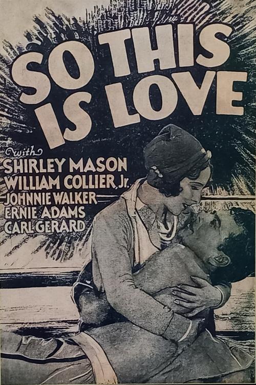 So This Is Love poster