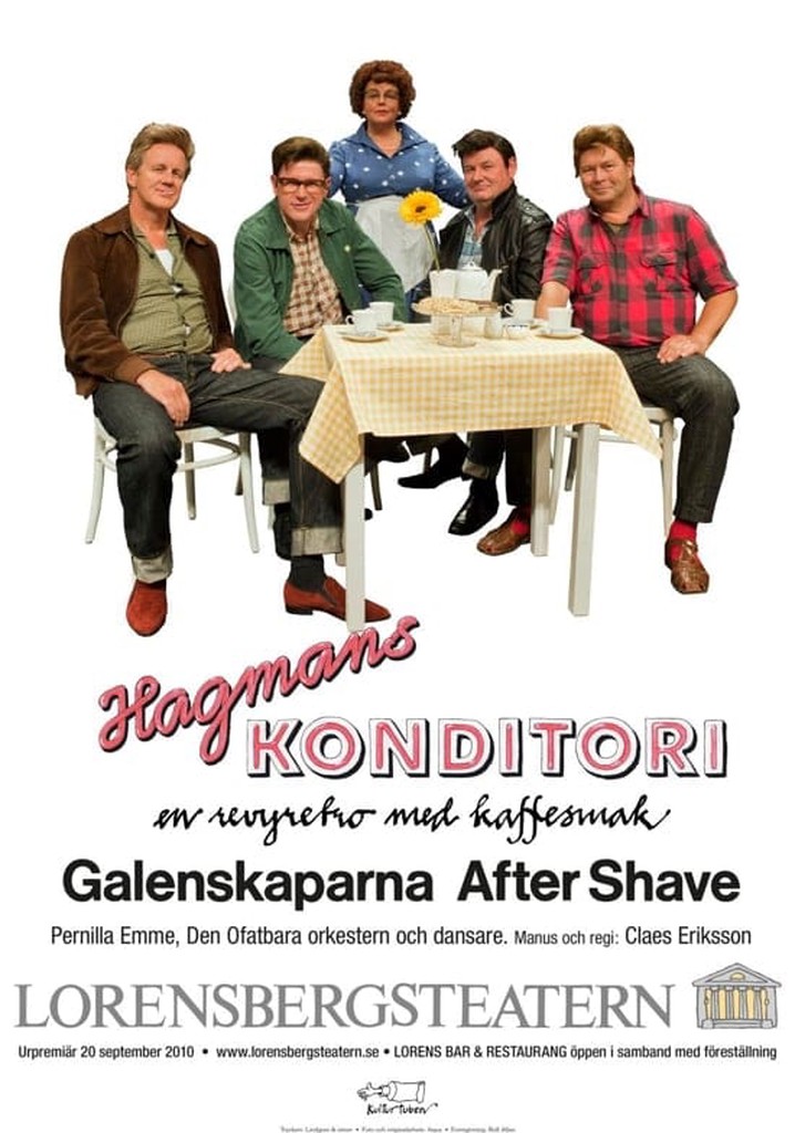 Hagmans konditori poster
