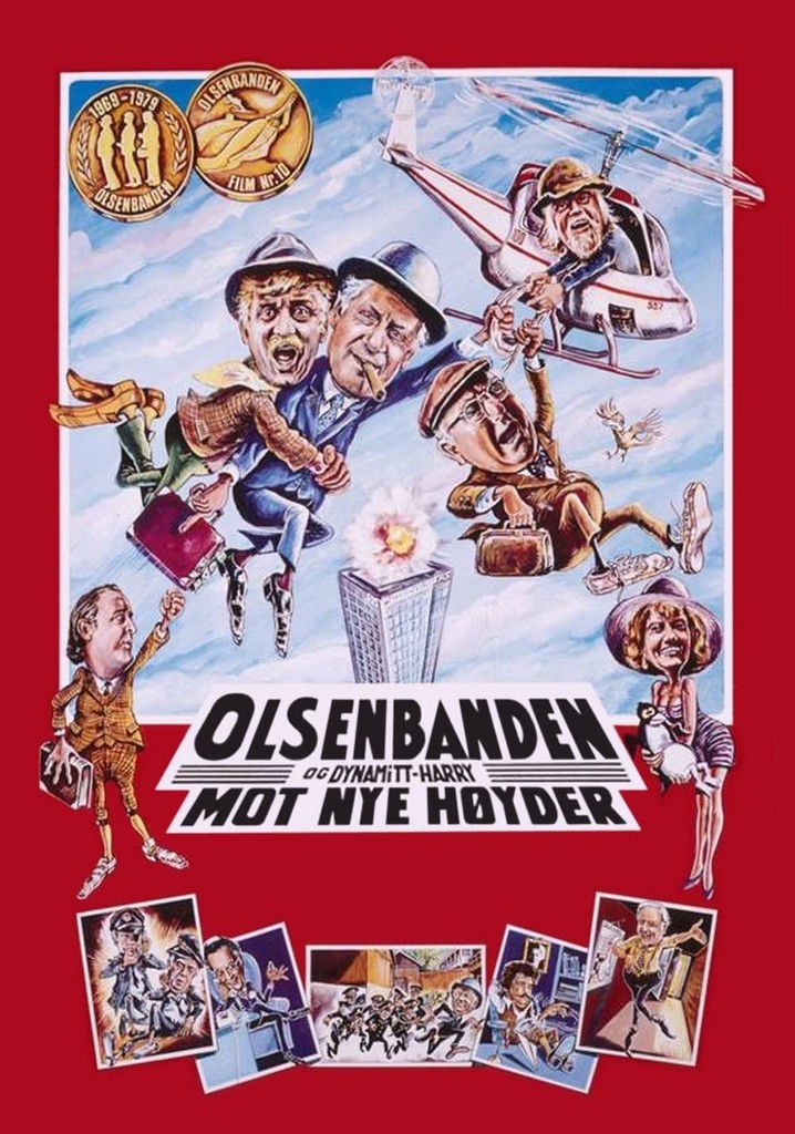 Olsenbanden og Dynamitt-Harry mot nye høyder poster