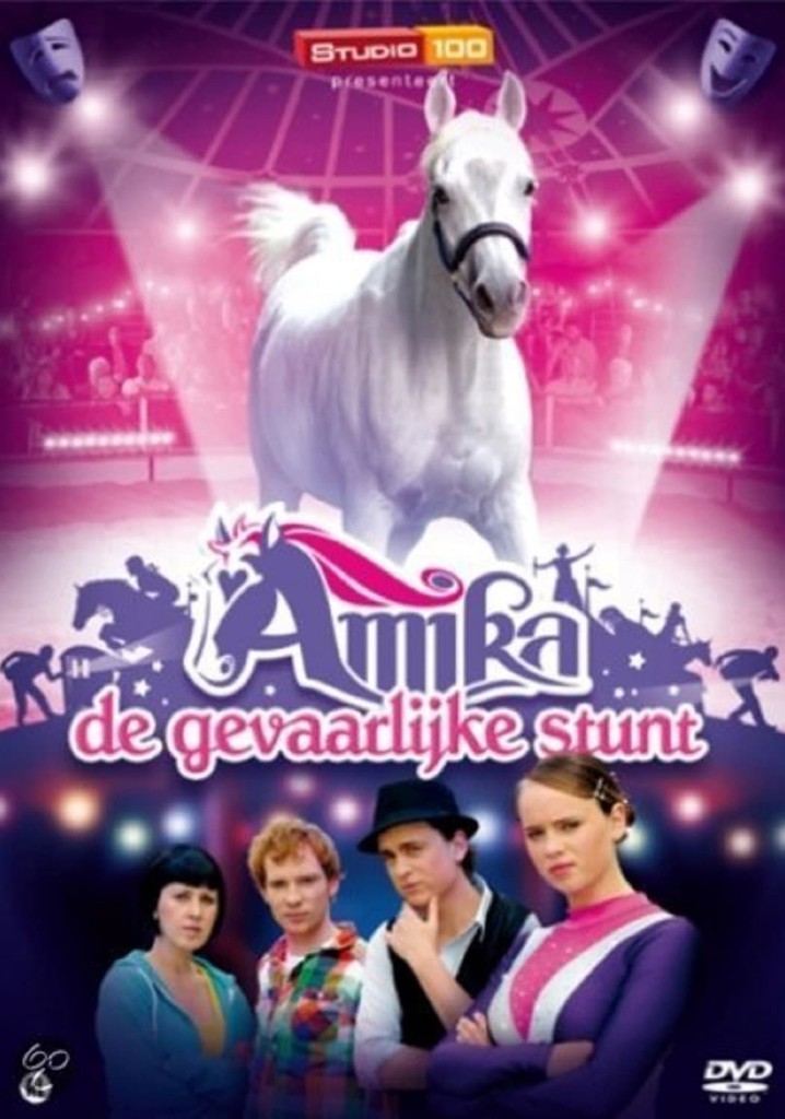 Amika de Gevaarlijke Stunt poster
