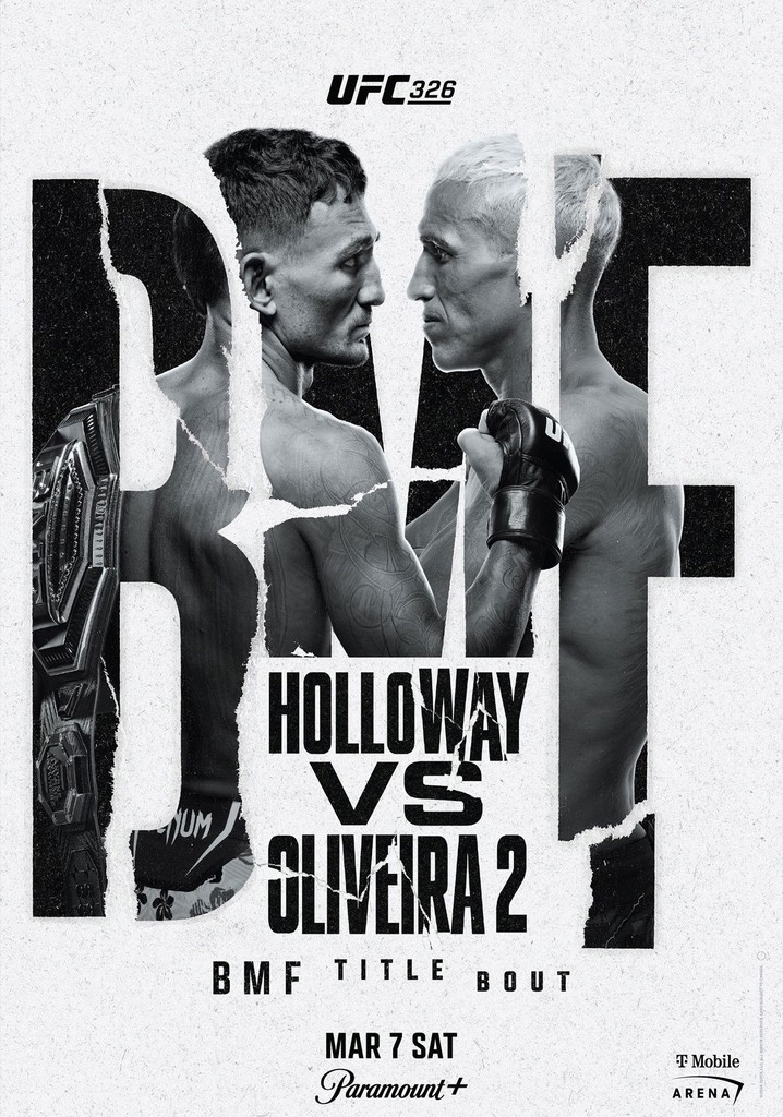 UFC 326: Holloway vs. Oliveira 2 poster