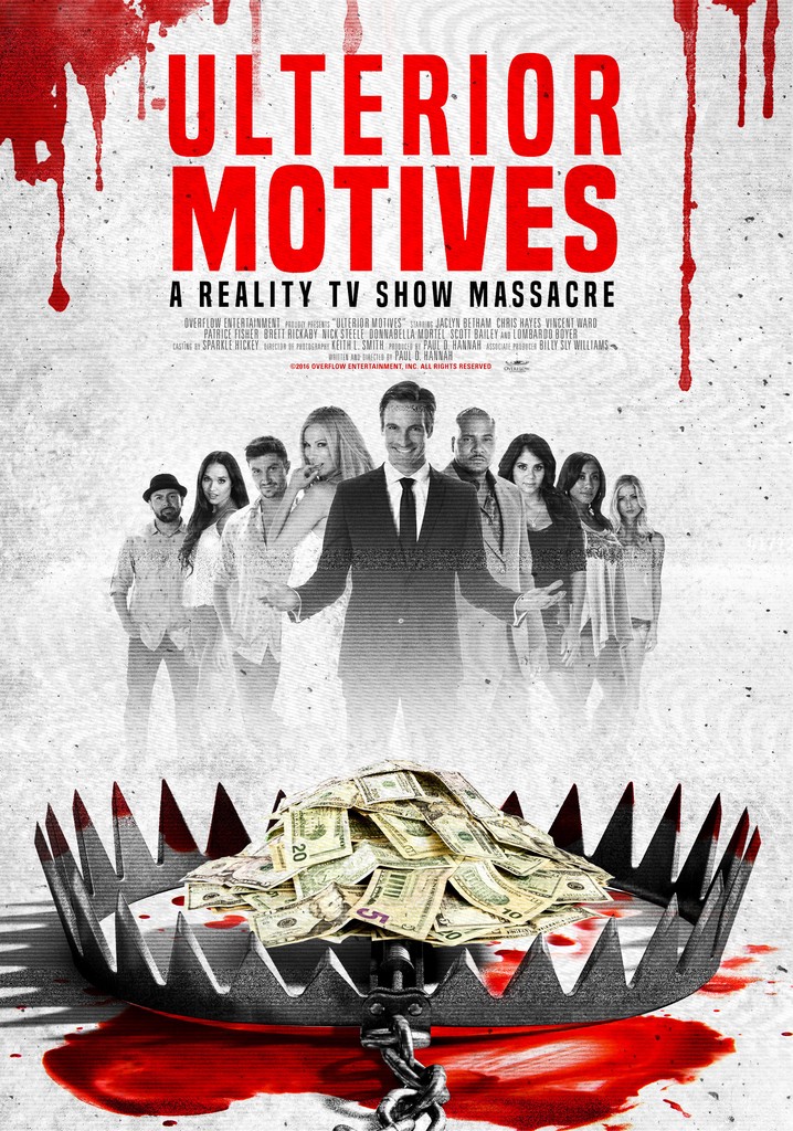 Ulterior Motives: Reality TV Massacre poster