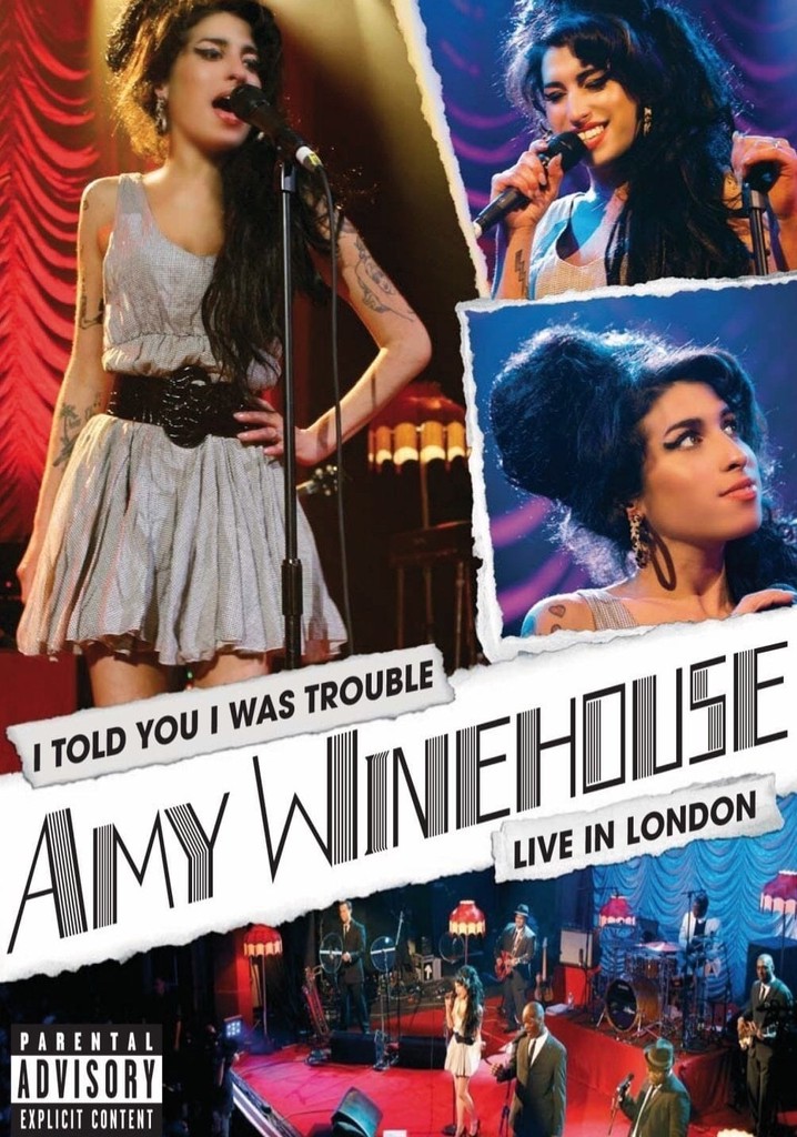 Amy Winehouse: I Told You I Was Trouble (Live in London) poster
