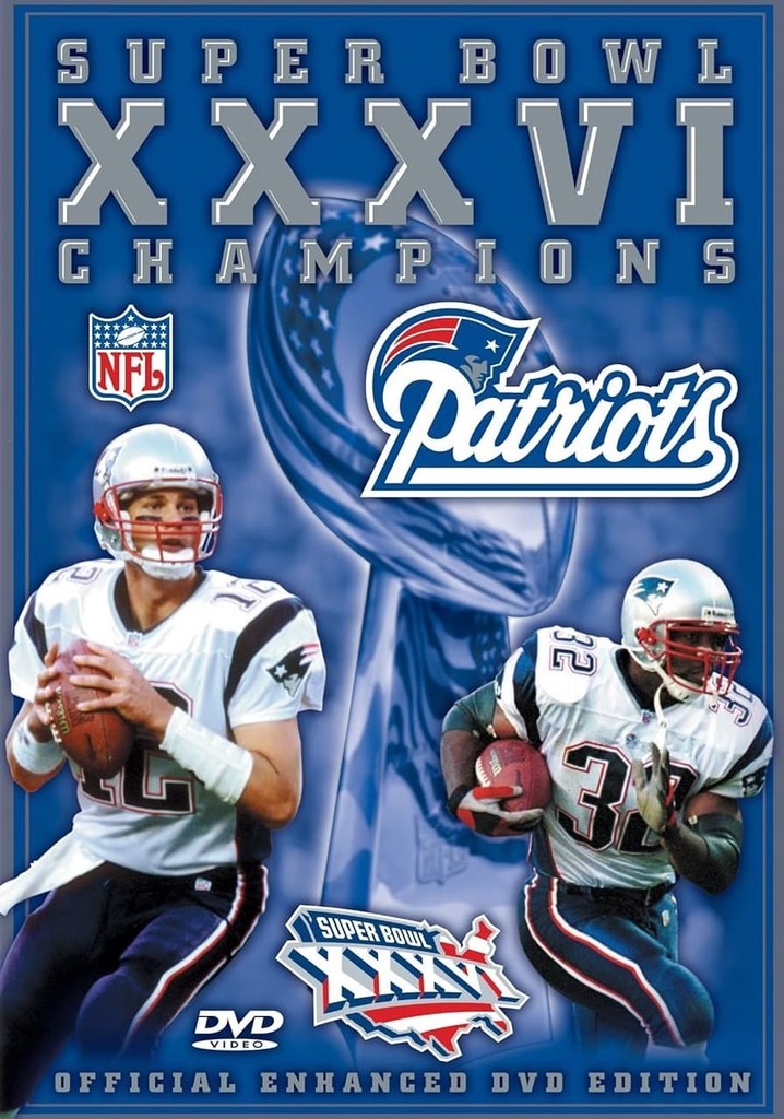 2001 New England Patriots - Super Bowl XXXVI Champions poster