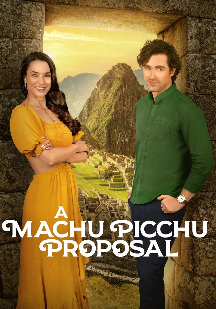 A Machu Picchu Proposal poster