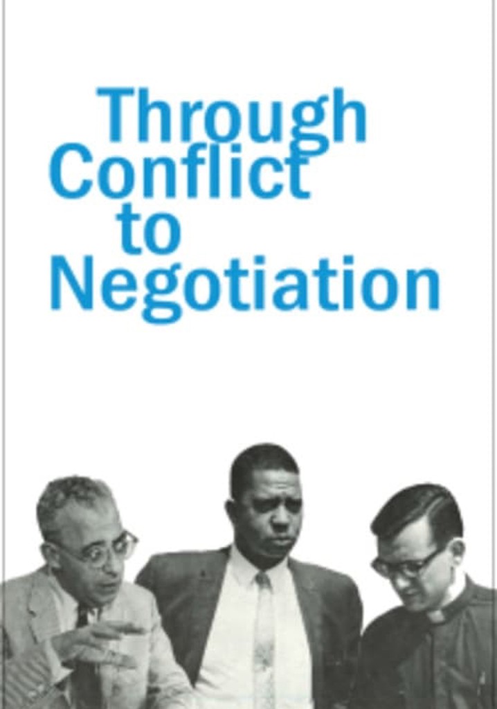 Through Conflict to Negotiation poster
