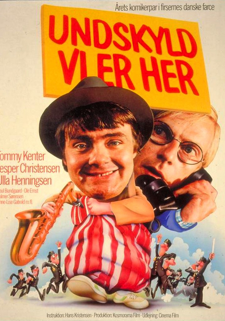 Undskyld vi er her poster