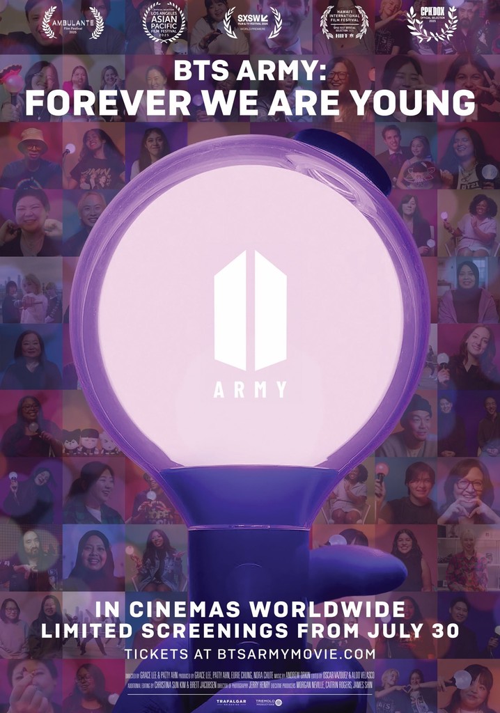 BTS ARMY: FOREVER WE ARE YOUNG poster