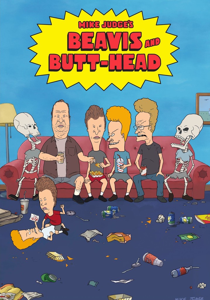 Mike Judge's Beavis and Butt-Head poster