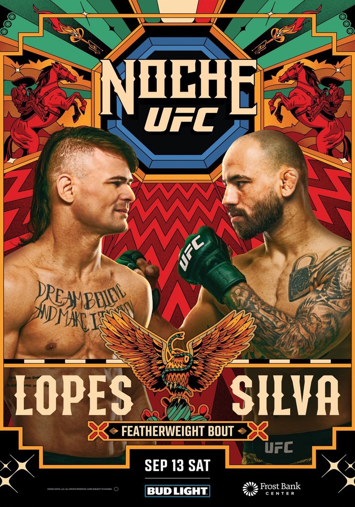UFC Fight Night 259: Lopes vs. Silva poster