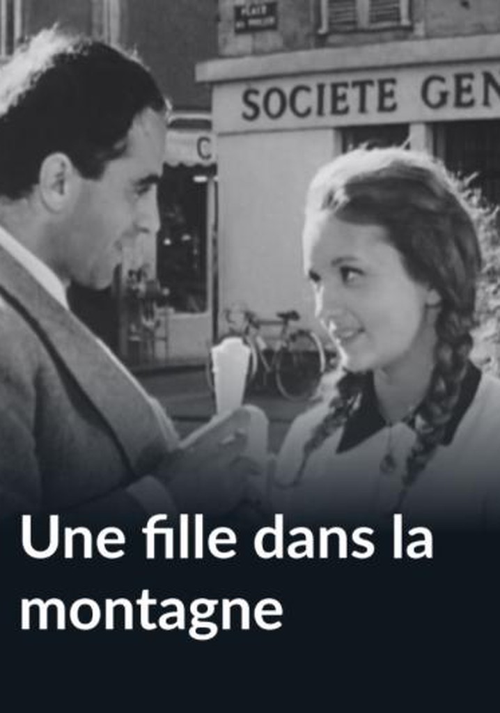 Une fille dans la montagne poster