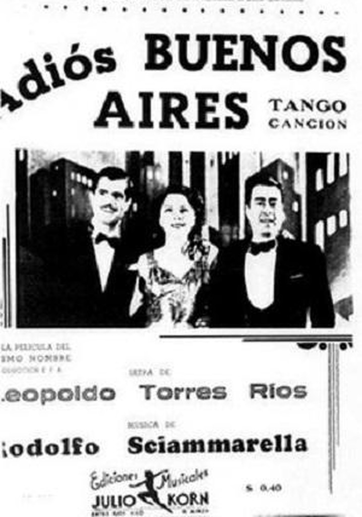 Adiós Buenos Aires poster