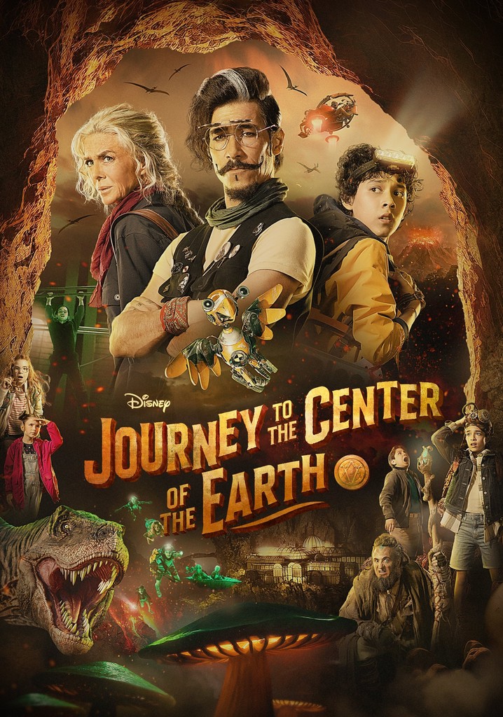 Viaje al centro de la Tierra poster