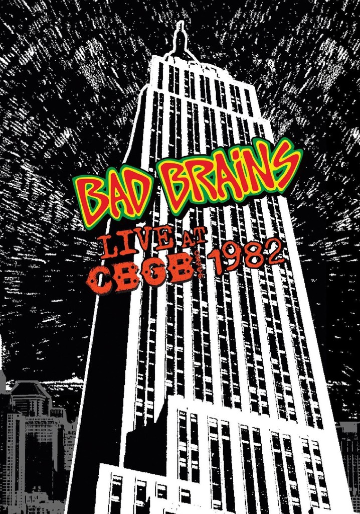 Bad Brains: Live at CBGB poster