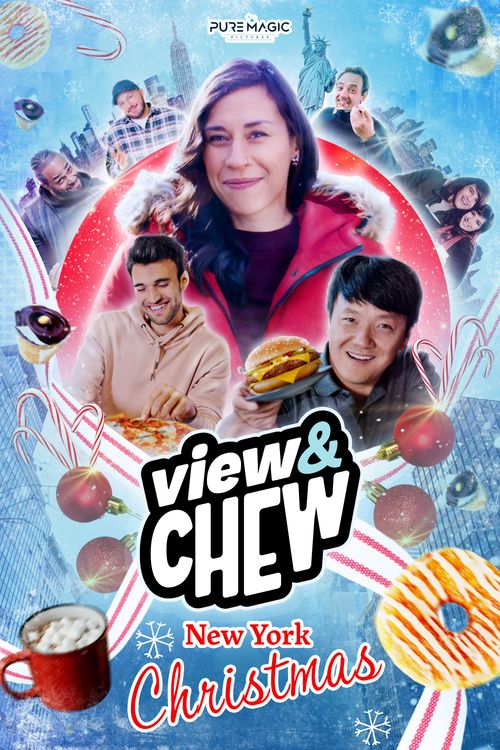 View & Chew New York Christmas poster