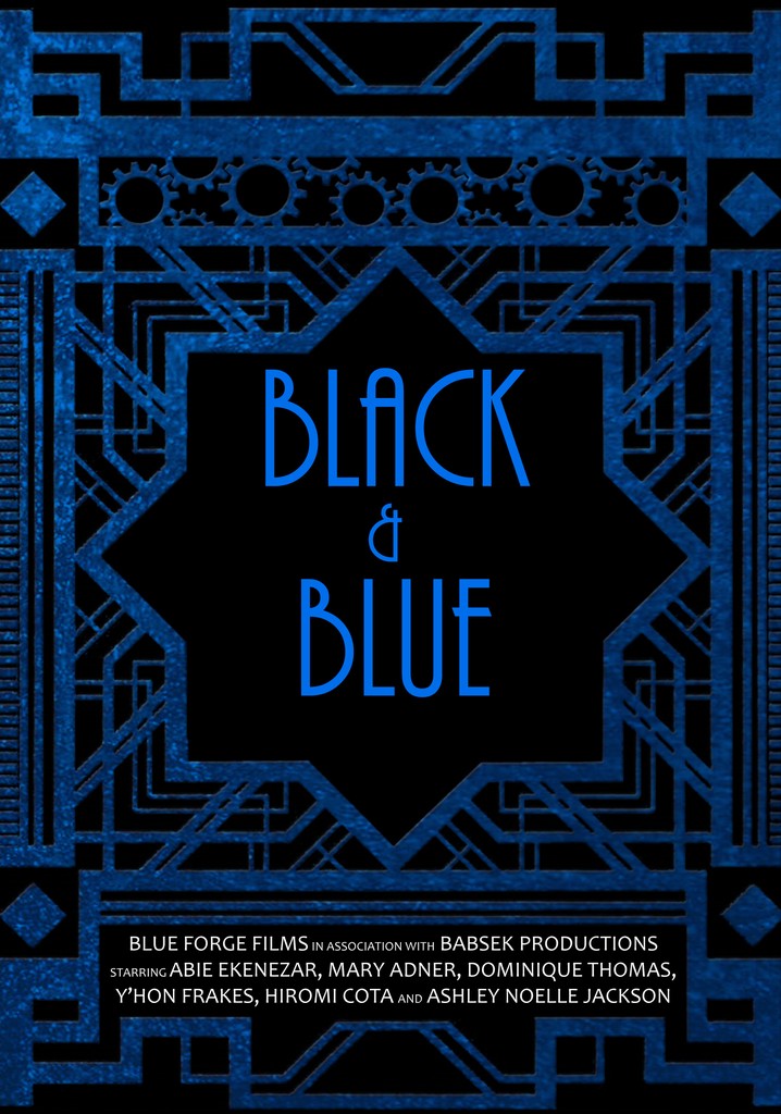Black & Blue poster