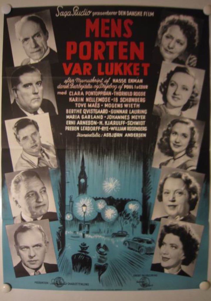 Mens porten var lukket poster