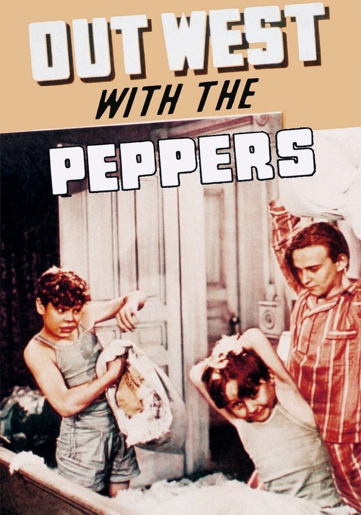 Out West with the Peppers poster