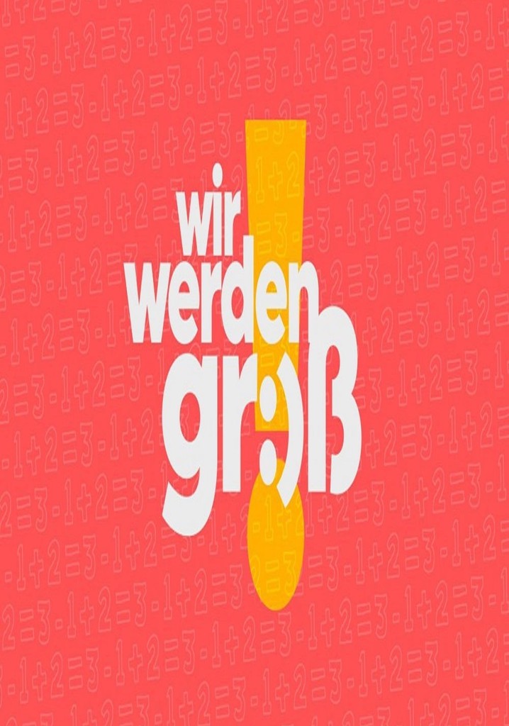 Wir werden groß! poster