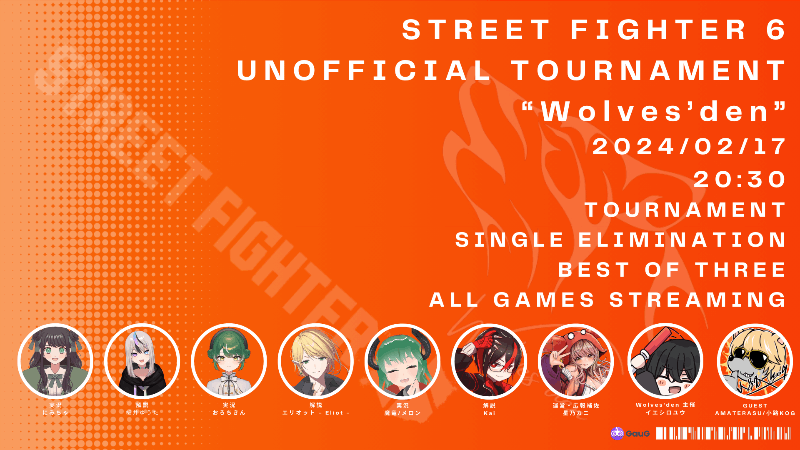 Street Fighter 6 Unofficial Tournament Wolves'den_Image
