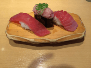 マグロ丼だら