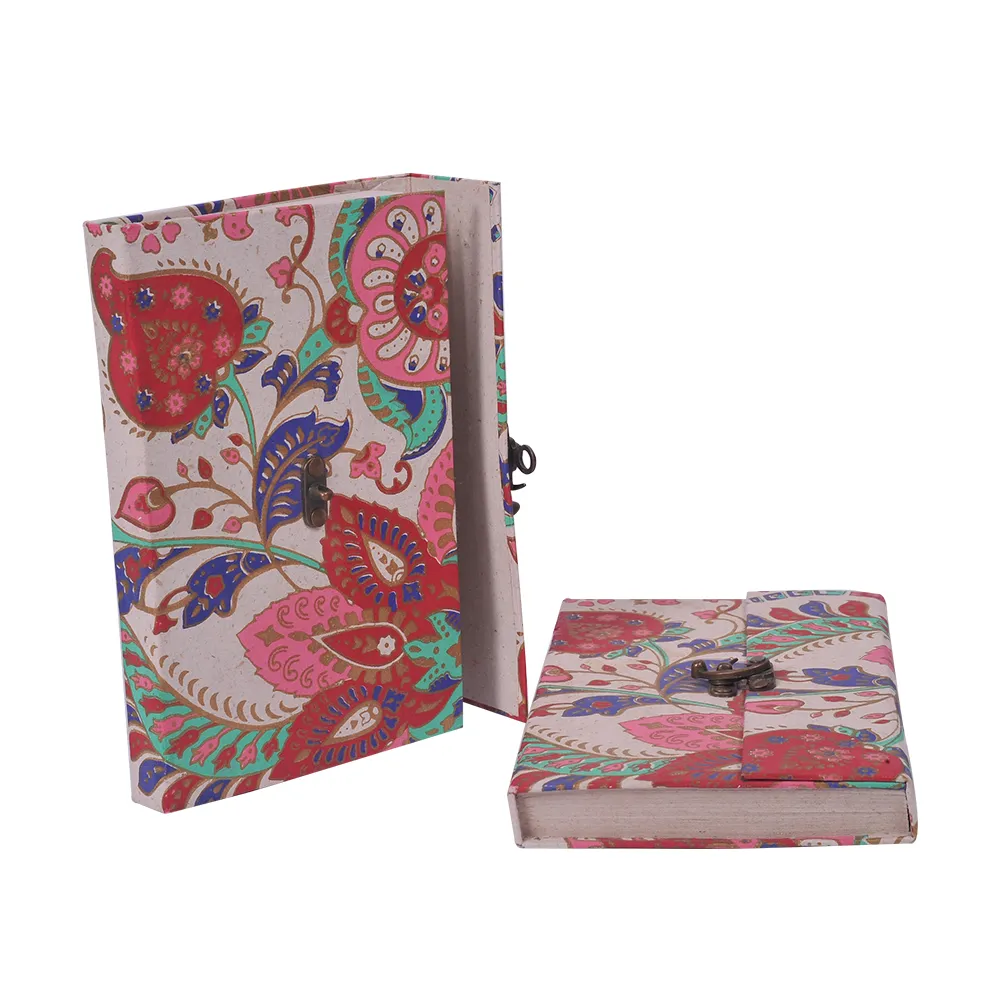 Brass Lock Hand Note Book