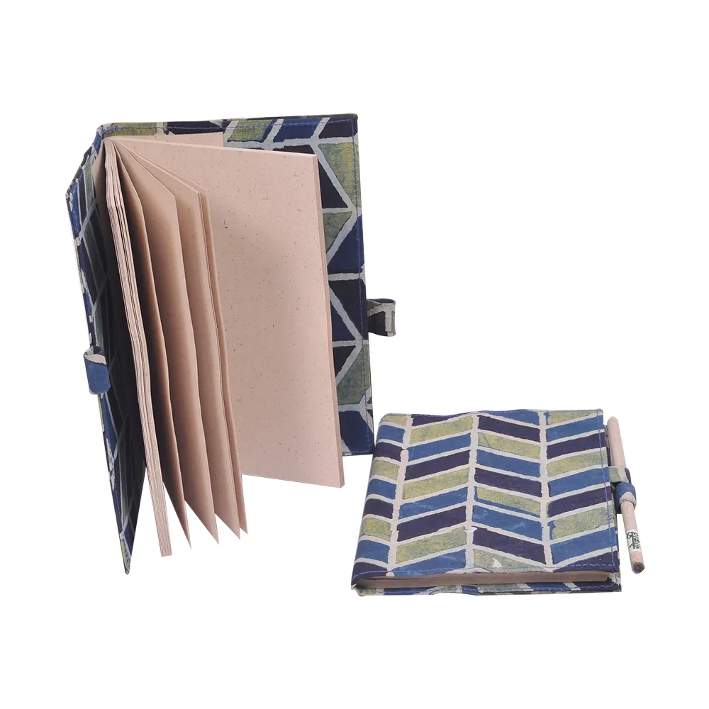 Cloth Diary With Pencil