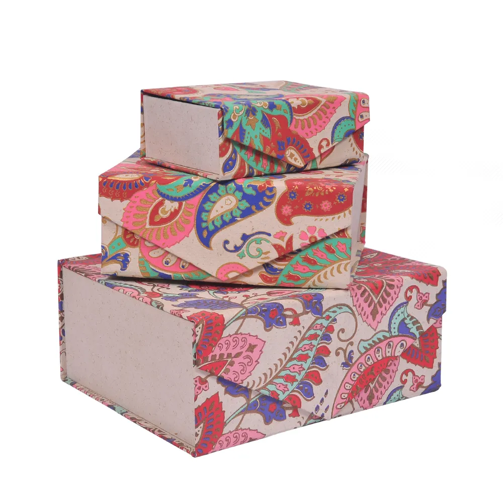Folding Box (set Of 3)