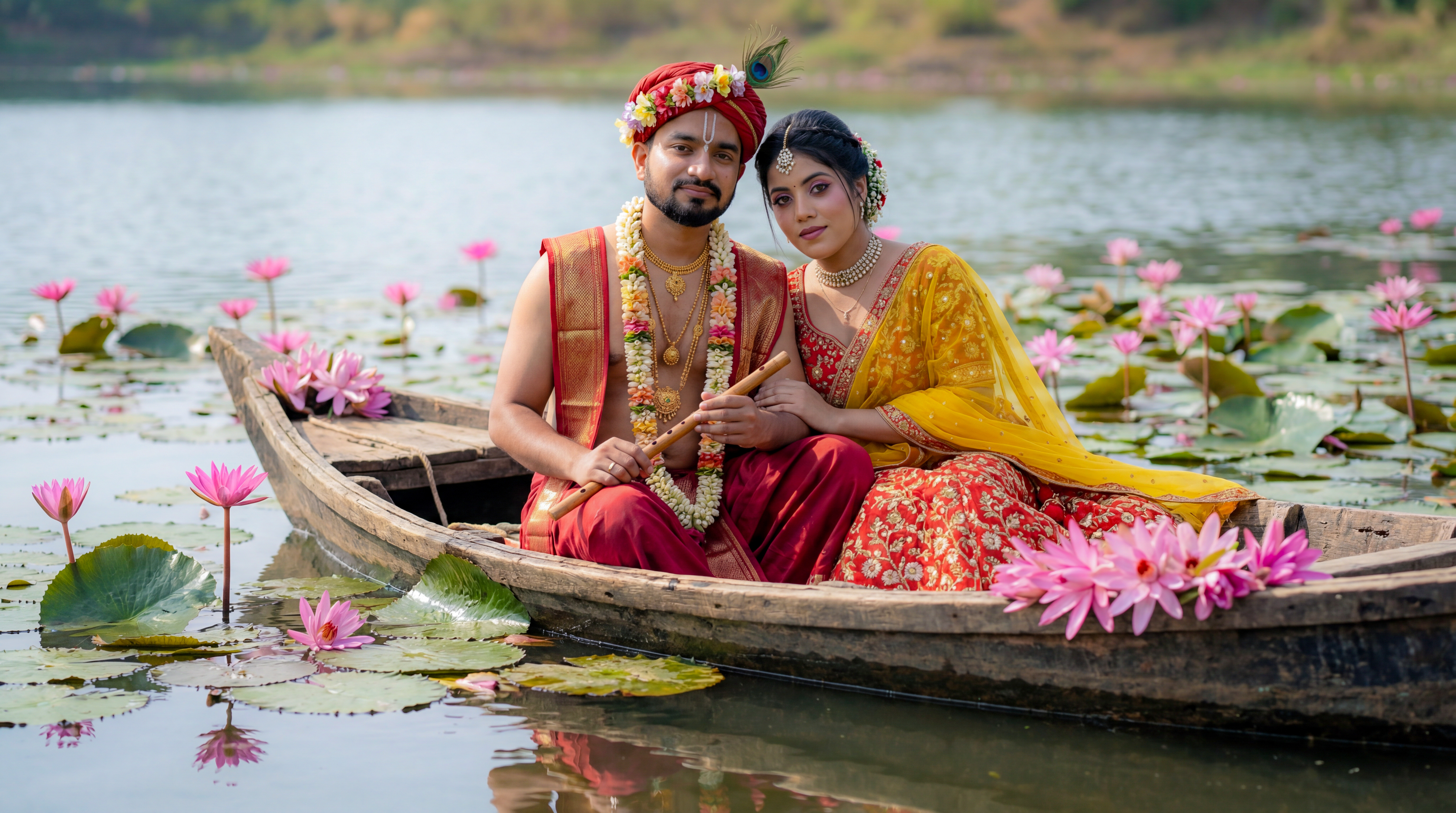 Radha Krishna Love Story concept Pre-Wedding