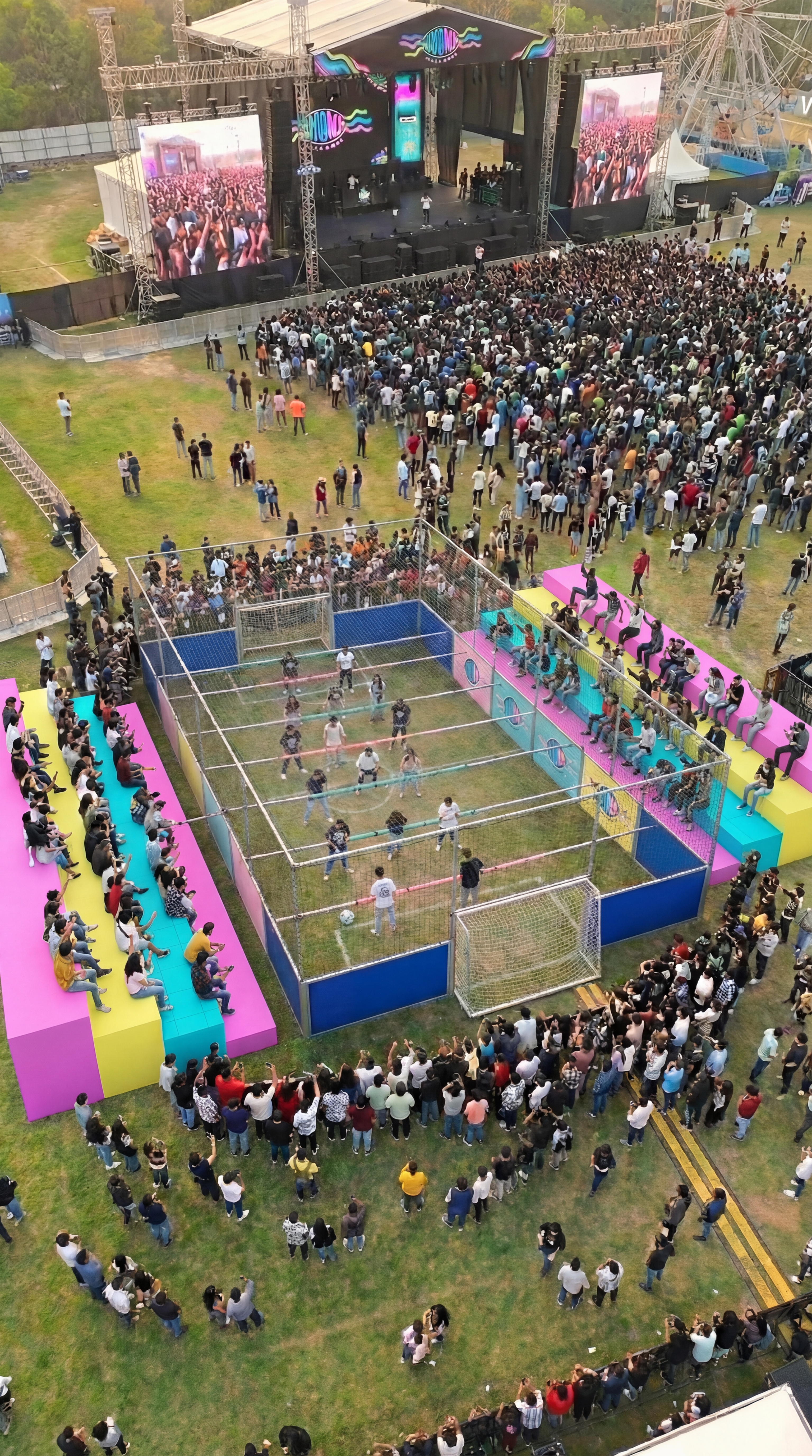 Human Foosball Like You’ve Never Seen Before