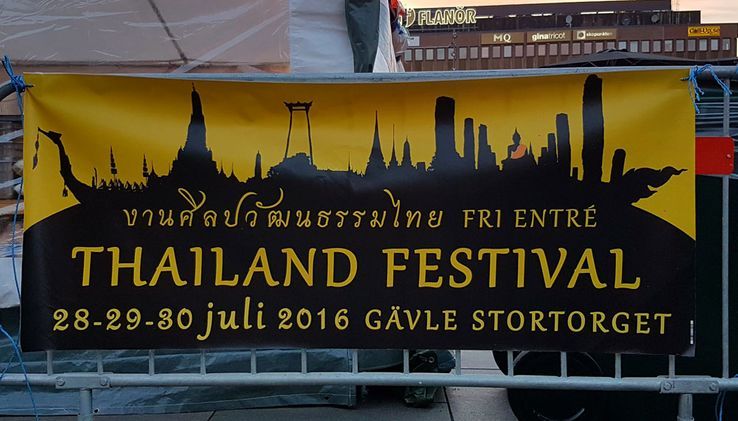 Thailand festival i Gävle 28-30 juli