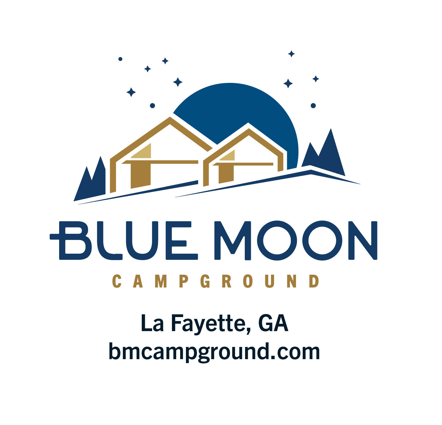 Blue Moon Campground Logo