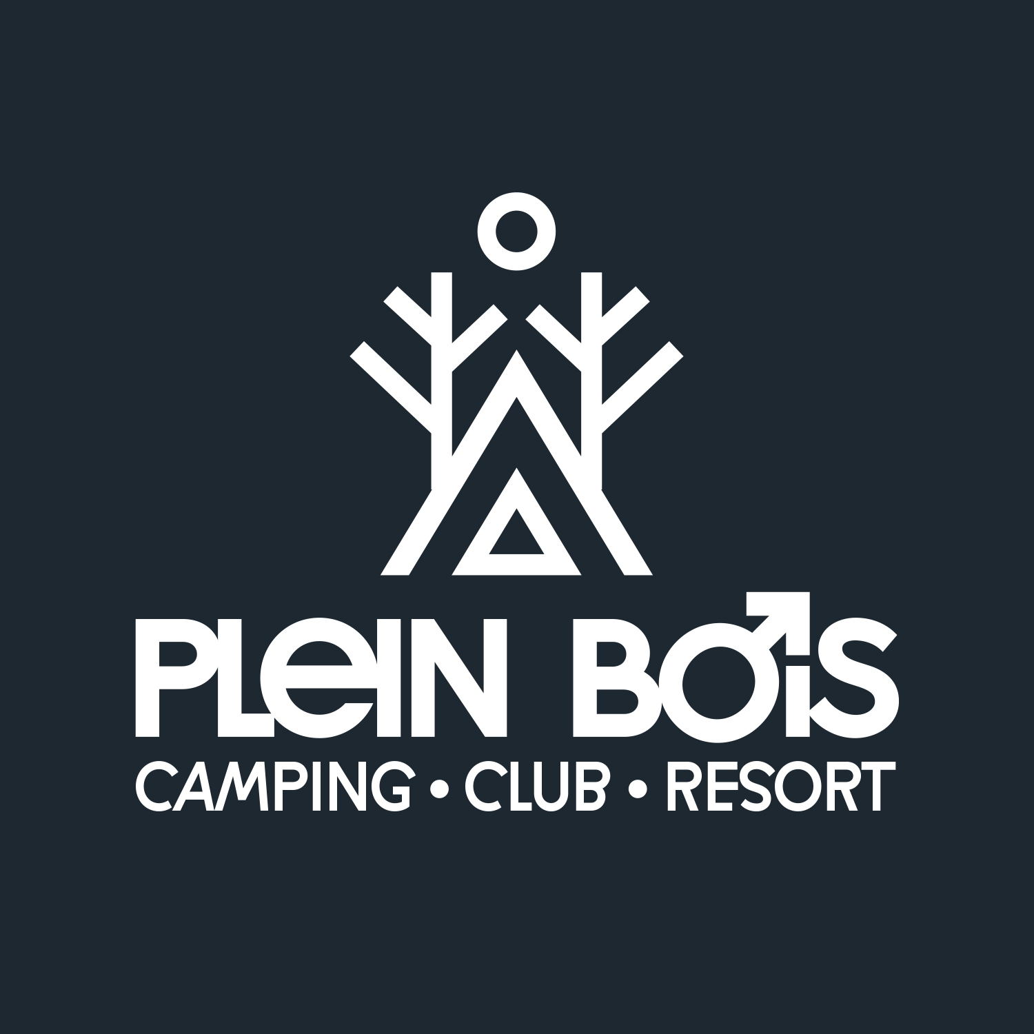 Plein Bois Camping Logo