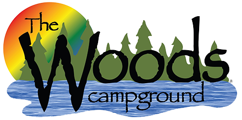 The Woods Camping Resort Logo