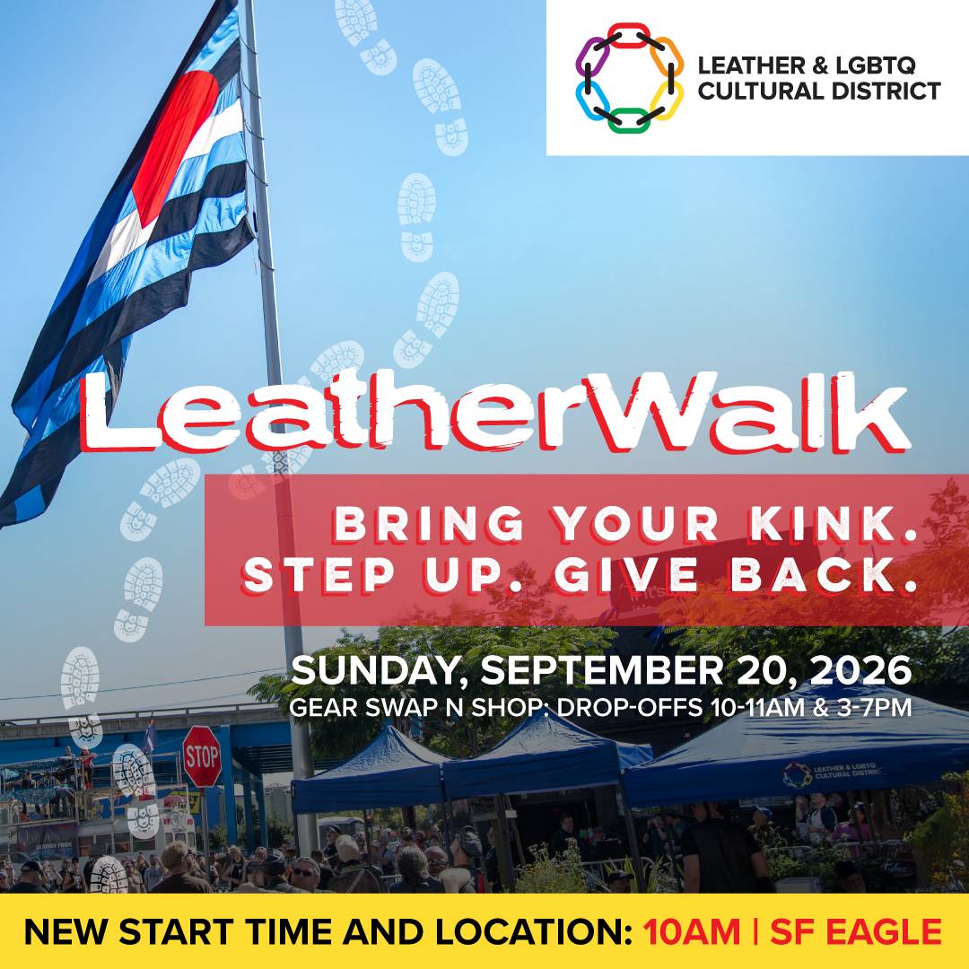 LeatherWalk 2026 flyer