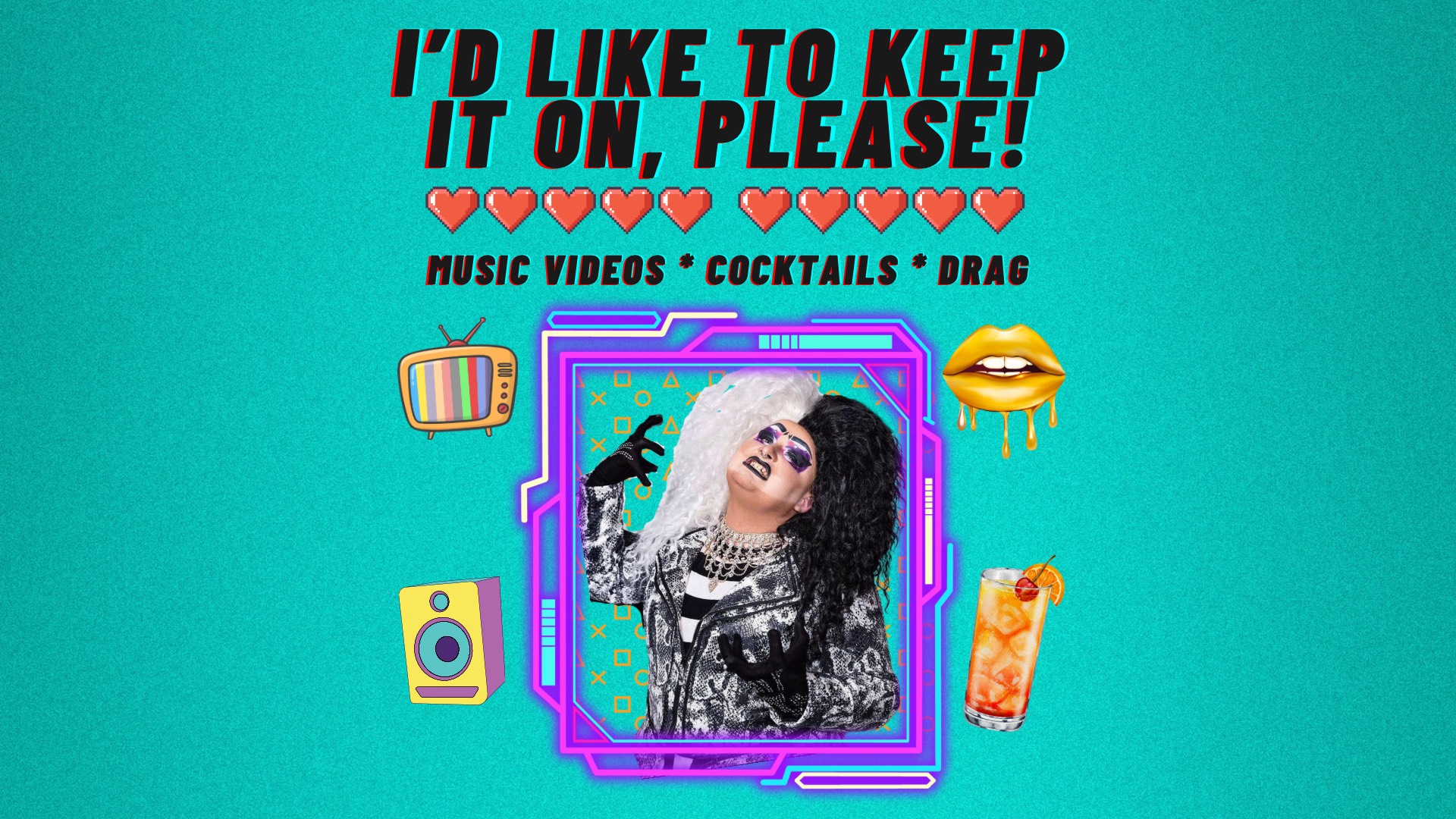 I’d Like to Keep It On, Please! flyer