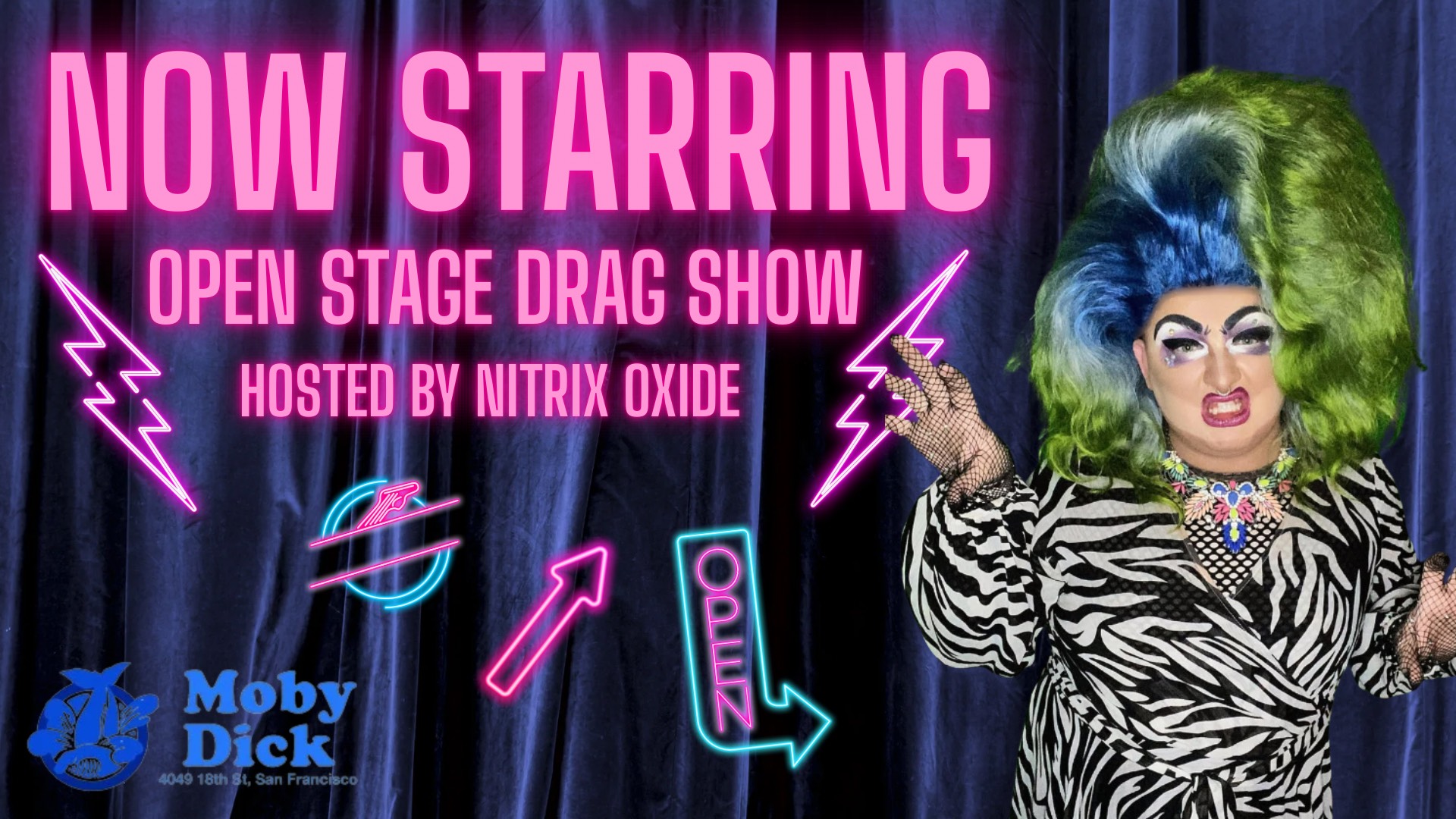 Now Starring flyer