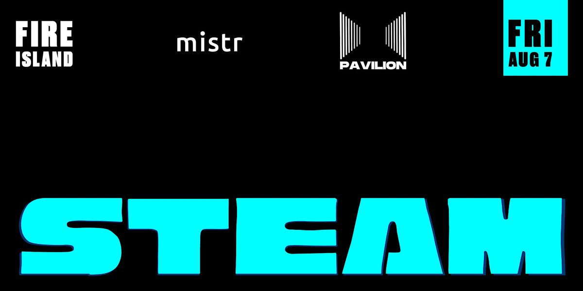 STEAM Towel Party: Fire Island at The Pavilion flyer