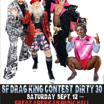 30th Annual SF Drag King Contest flyer
